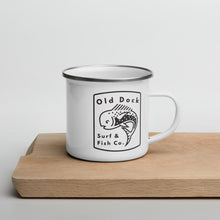 Load image into Gallery viewer, Enamel Mug | Old Dock Surf and Fish Company | Old-Dock